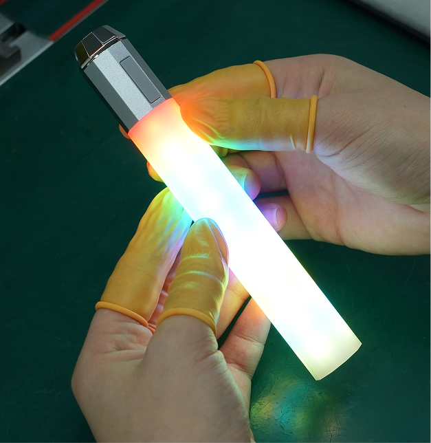Litsaber assembly — final lit unit
