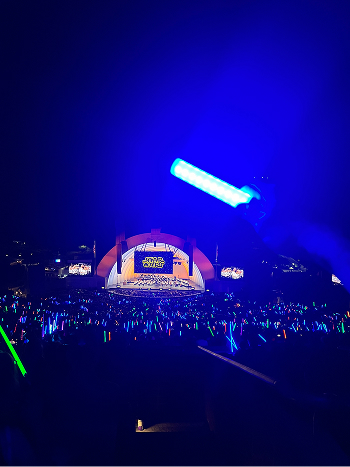 Litsaber at Star Wars Night — Hollywood Bowl