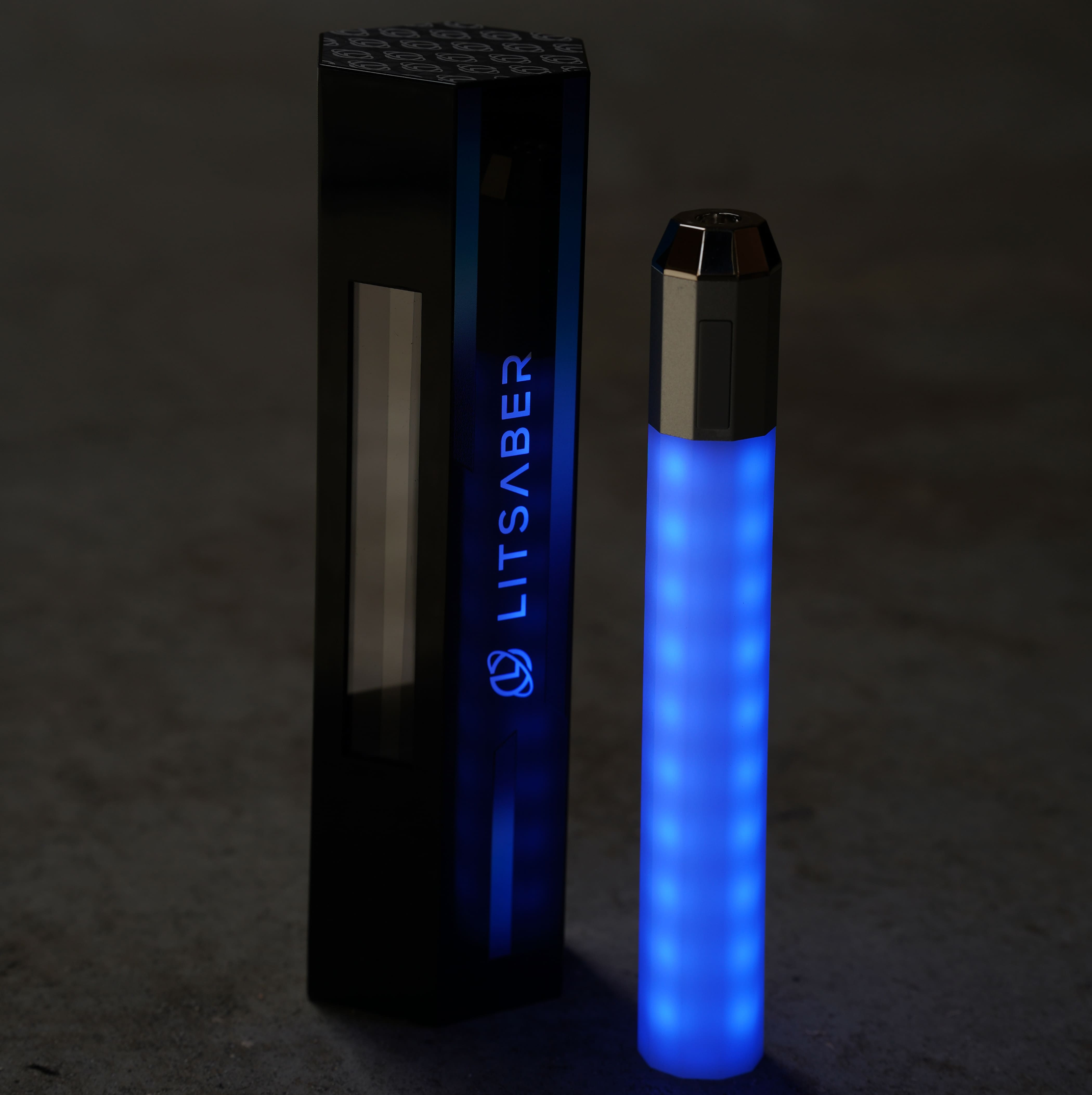 Litsaber blue packaging